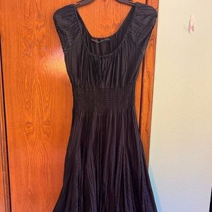 Grace elements size S black peasant dress